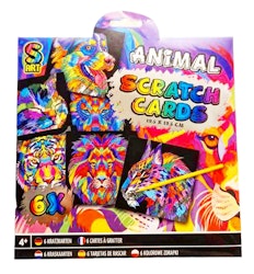 Animal Scratch Cards