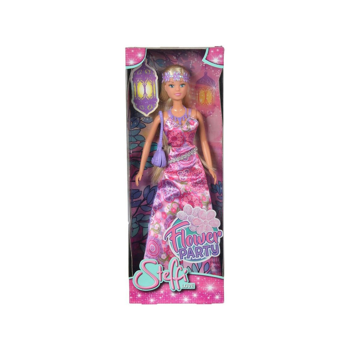 Denna dockan kommer med blondt hår i en indisk klänning med tillhörande accessoarer