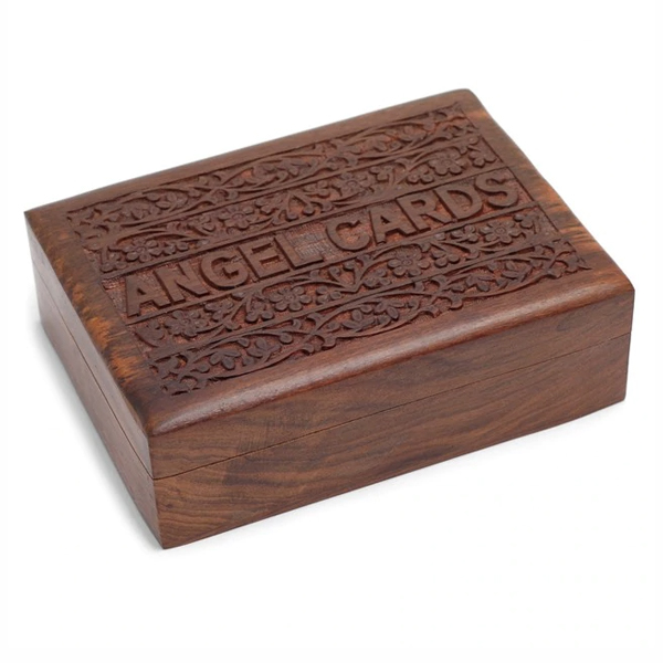 Wooden box for Angel cards