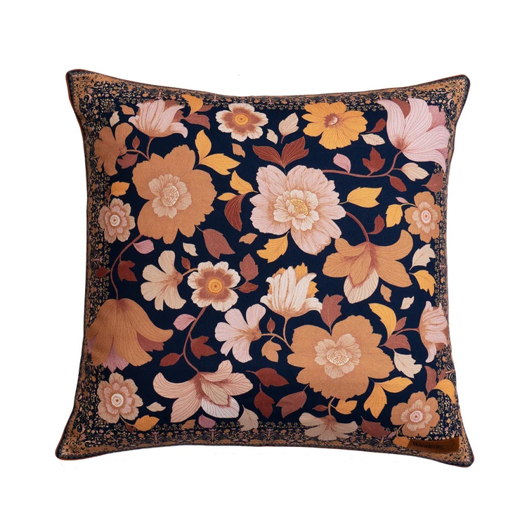Pillow Case Grandé Fleur Nightshade Cushion - Wandering Folk