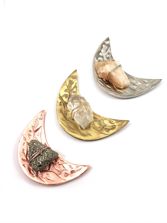 Sound Healing crystal kit Citrine Moon silver - Ariana Ost