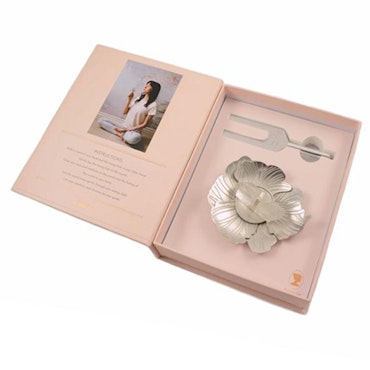 Sound Healing crystal kit Quartz Lotus Silver - Ariana Ost