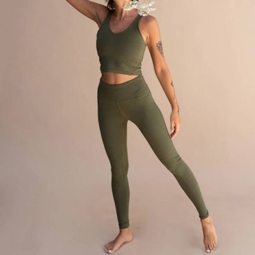Yoga Leggings Ananda Juniper - Indigo Luna