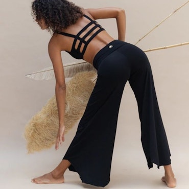 Yoga Pants Layla Flares Black - Indigo Luna