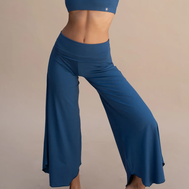 Yoga Pants Layla Flares Azure - Indigo Luna