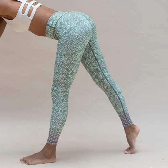 Yoga Leggings Maya Rani Green - Indigo Luna