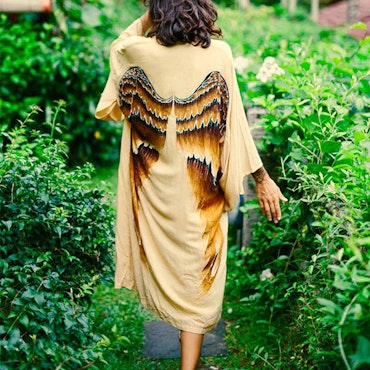 Everyday Kimono Golden Goddess Caramel Wings - Warriors of the divine