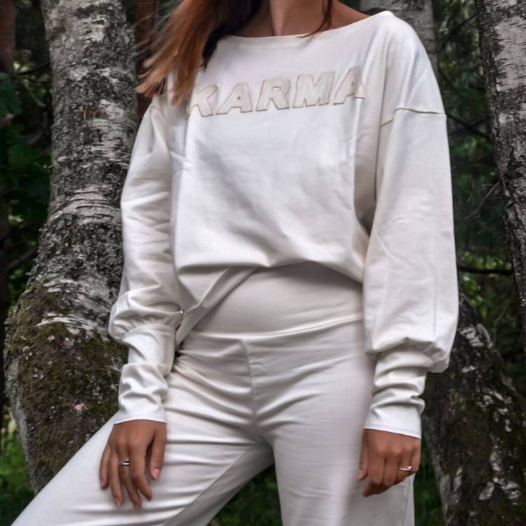Sweater Puff "Karma" Ivory - Soul Factory