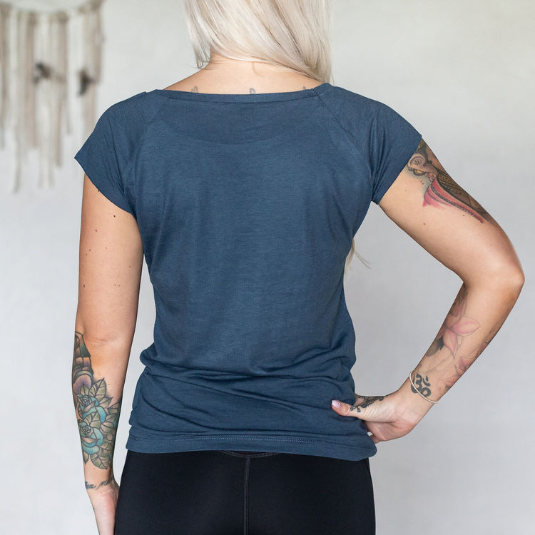 T-shirt Perfectly Imperfect Denim Blue - Soul Factory
