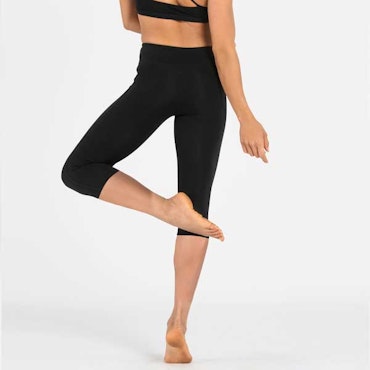 Yoga Leggings High waist Wonder Luxe Crops leggings black från Dharma Bums