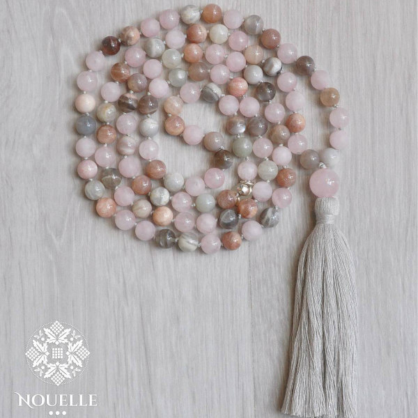 Mala necklace Moon - Nouelle