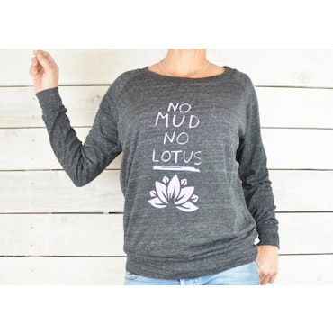 T-shirt No Mud, No Lotus - SuperLove Tees