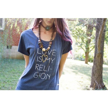 T-shirt Love is my religion - SuperLove Tees
