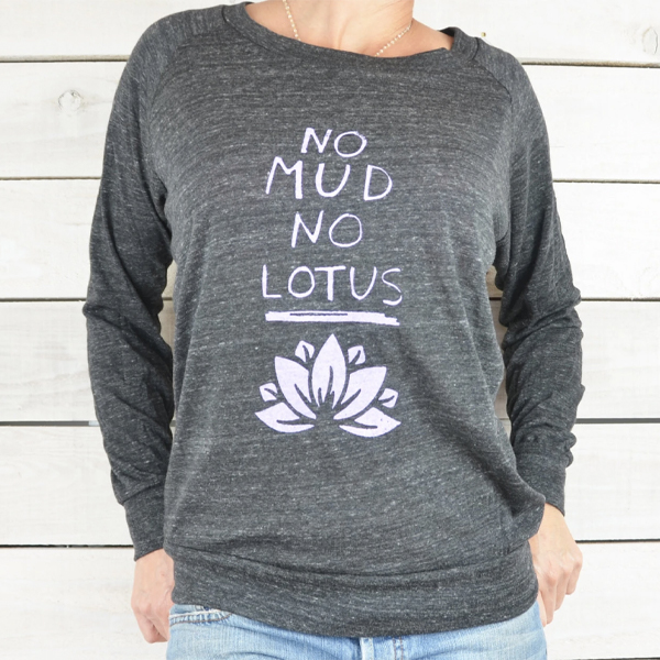 T-shirt No Mud, No Lotus - SuperLove Tees