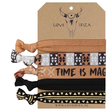 Hairties hairband/bracelet Time is magic - Love Ibiza
