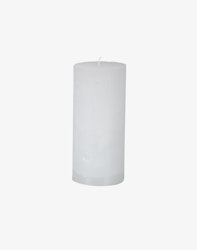 Blockljus vit 7x15cm