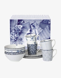 Laura Ashley frukostset Blue print collection