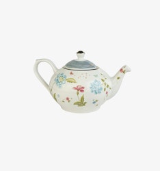 Teapot and warmer Eldveden White