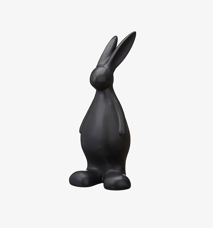 Mona Hare svart matt L