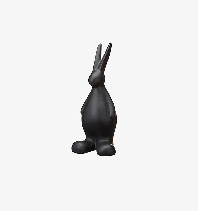 Mona Hare svart matt S