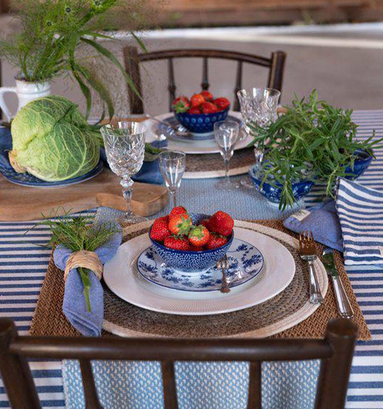 Vide servett Denim