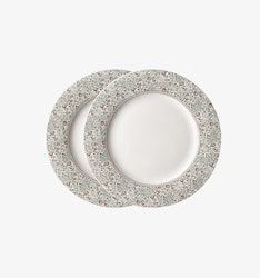 Laura Ashley  Wild Clematris frukost tallrik 2 set 23 cm