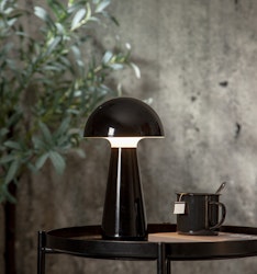 Bordslampa Mushroom Svart