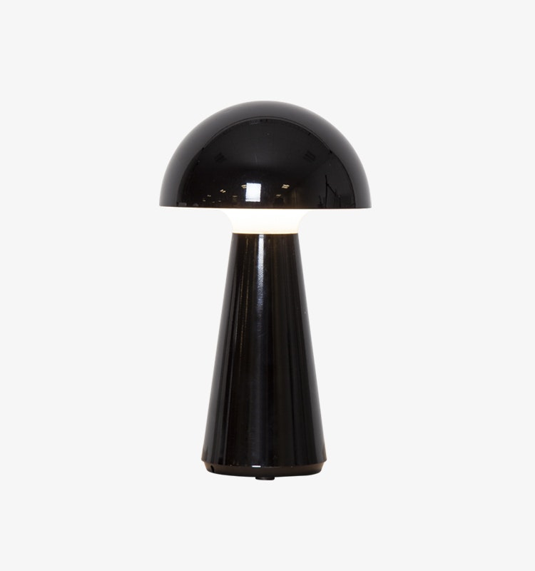 Bordslampa Mushroom Svart