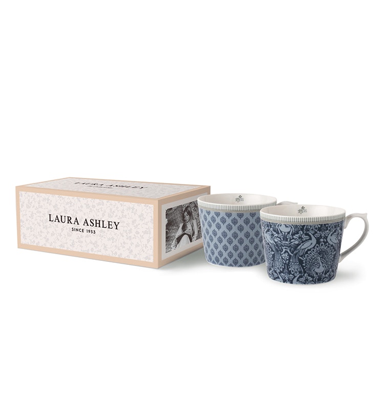 Laura Ashley assorted 2-set mugg 30 cl