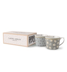 Laura Ashley assorted 2-set mugg 30 cl