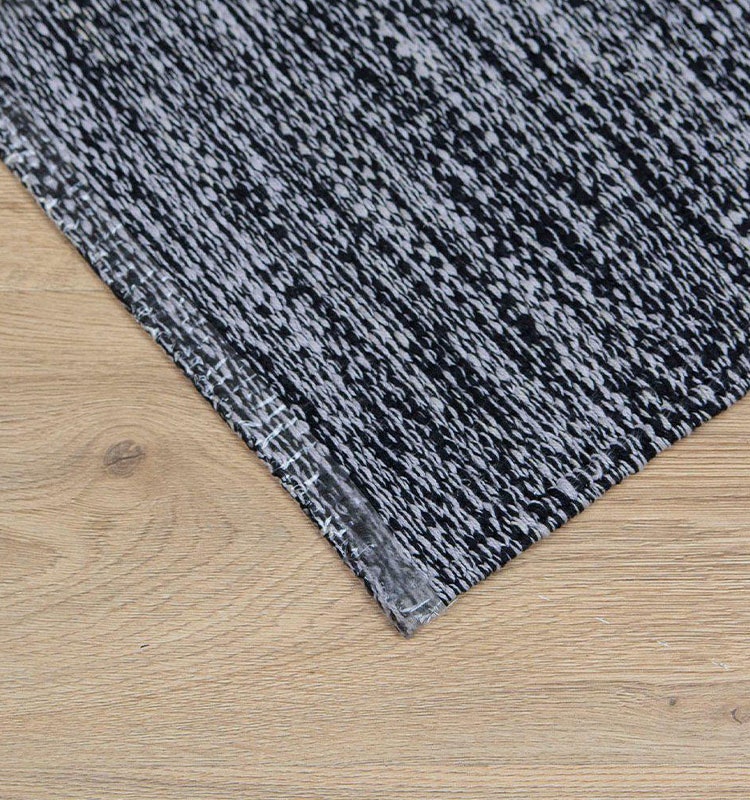 Ekel gångmatta/yogamatta, grå/svart 180x66cm