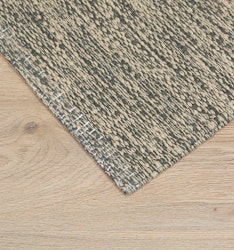 Ekel gångmatta/yogamatta, sand/grön 180x66cm