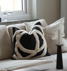 Moda kuddfodral svart