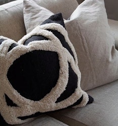 Moda kuddfodral svart