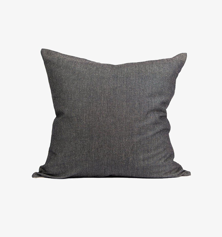 Bånnsträck kuddfodral grå/beige