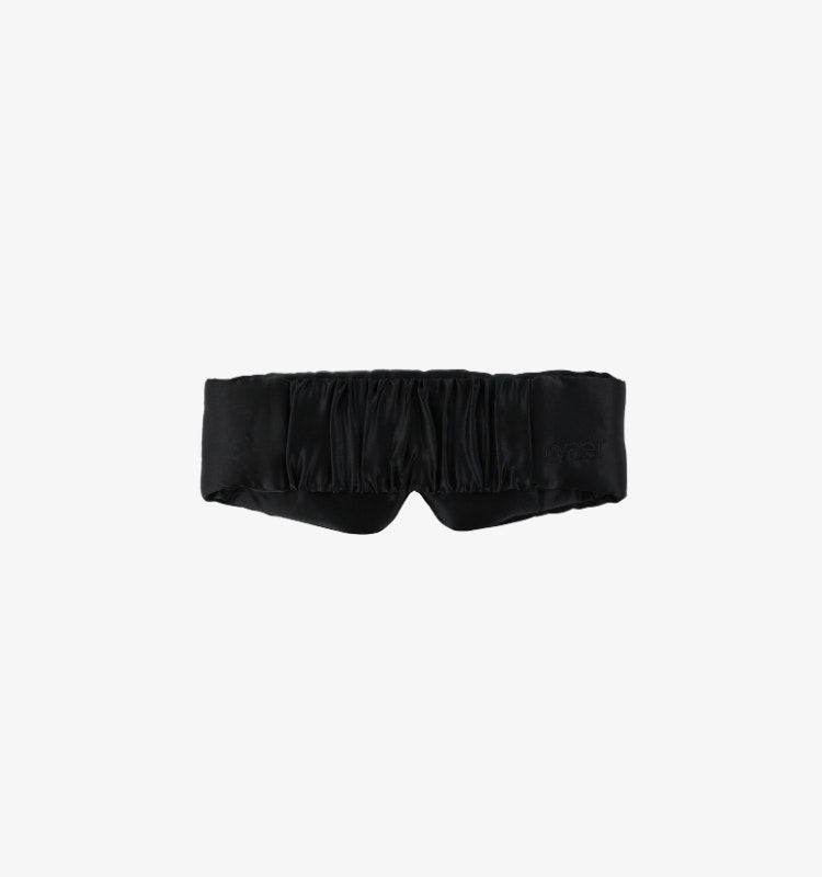 Deep Sleep Silk Mask, Black