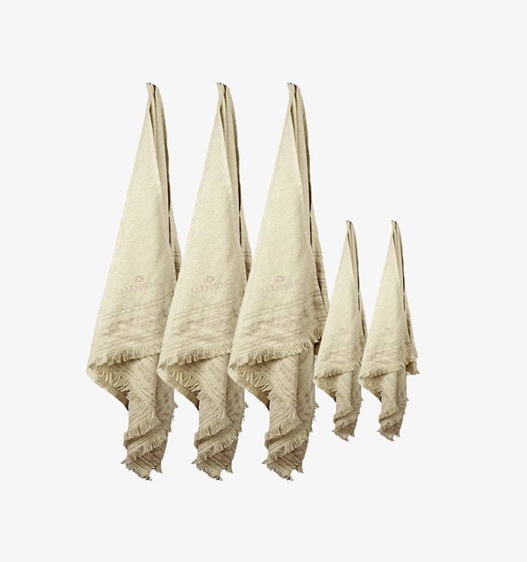 Hacko Bambuhandduk Sand set