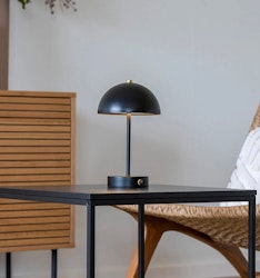 Holt LED Bordslampa uppladdningsbar  Svart