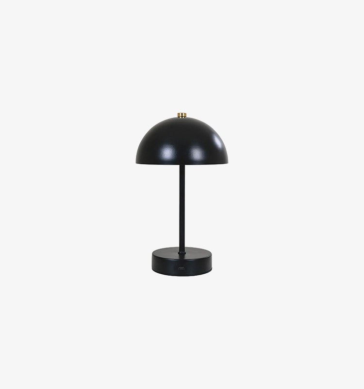 Holt LED Bordslampa uppladdningsbar  Svart