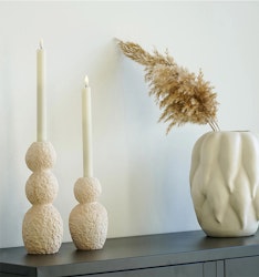 Ljushållare Natural cement 2 set Beige