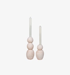 Ljushållare Natural cement 2 set Beige