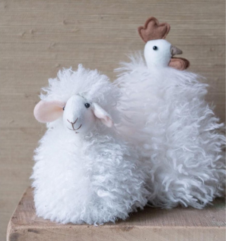 Tupp Mix Beige/Vit