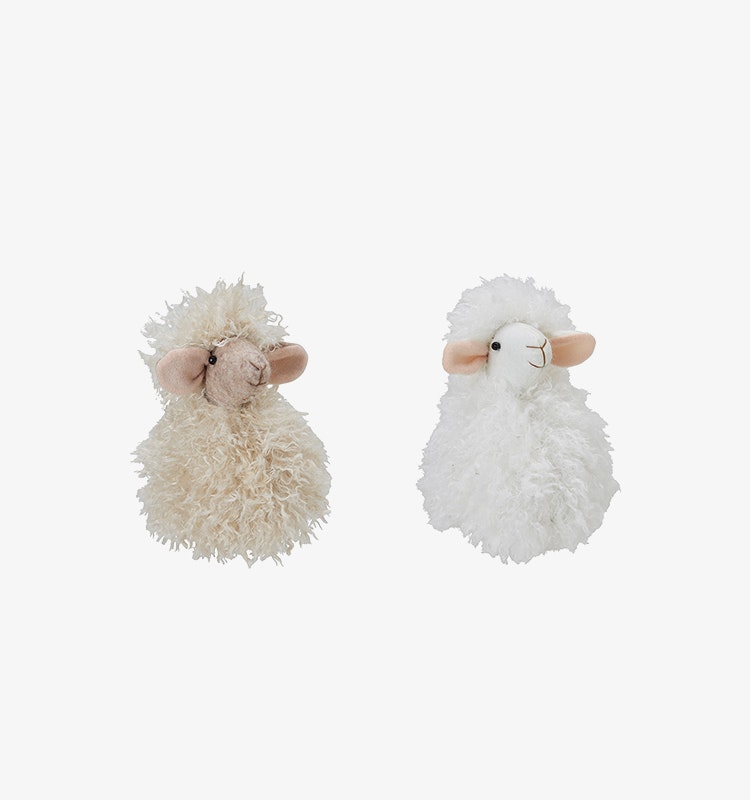 Lamm Mix Beige/Vit