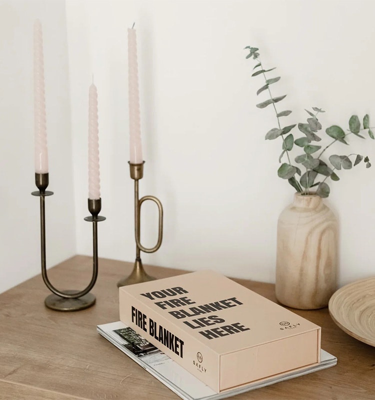 Coffe Tabel Book  med Brandfilt - Sand