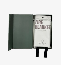 Coffe Tabel Book  med Brandfilt - Grön