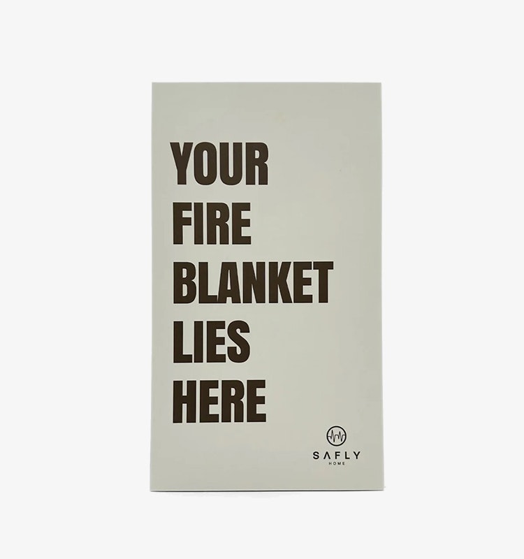 Coffe Tabel Book  med Brandfilt Vit