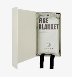 Coffe Tabel Book  med Brandfilt Vit