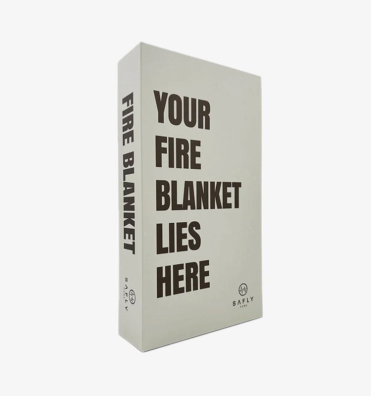 Coffe Tabel Book  med Brandfilt Vit