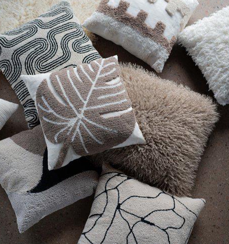 Kuddfodral  Curly sand