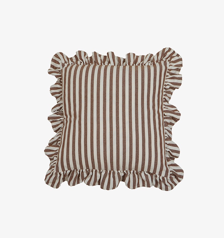 Svea Kuddfodral volang Cognac